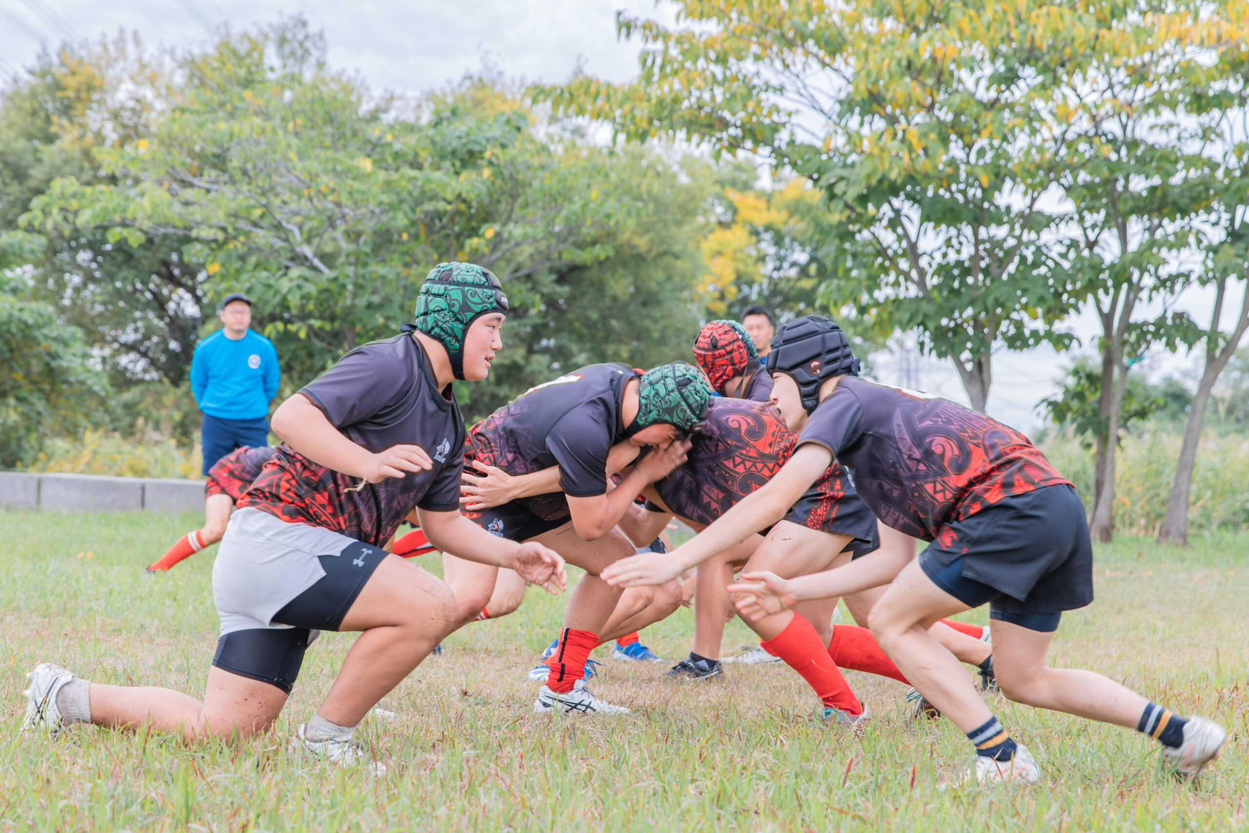 ACORNS Jr 練習の様子