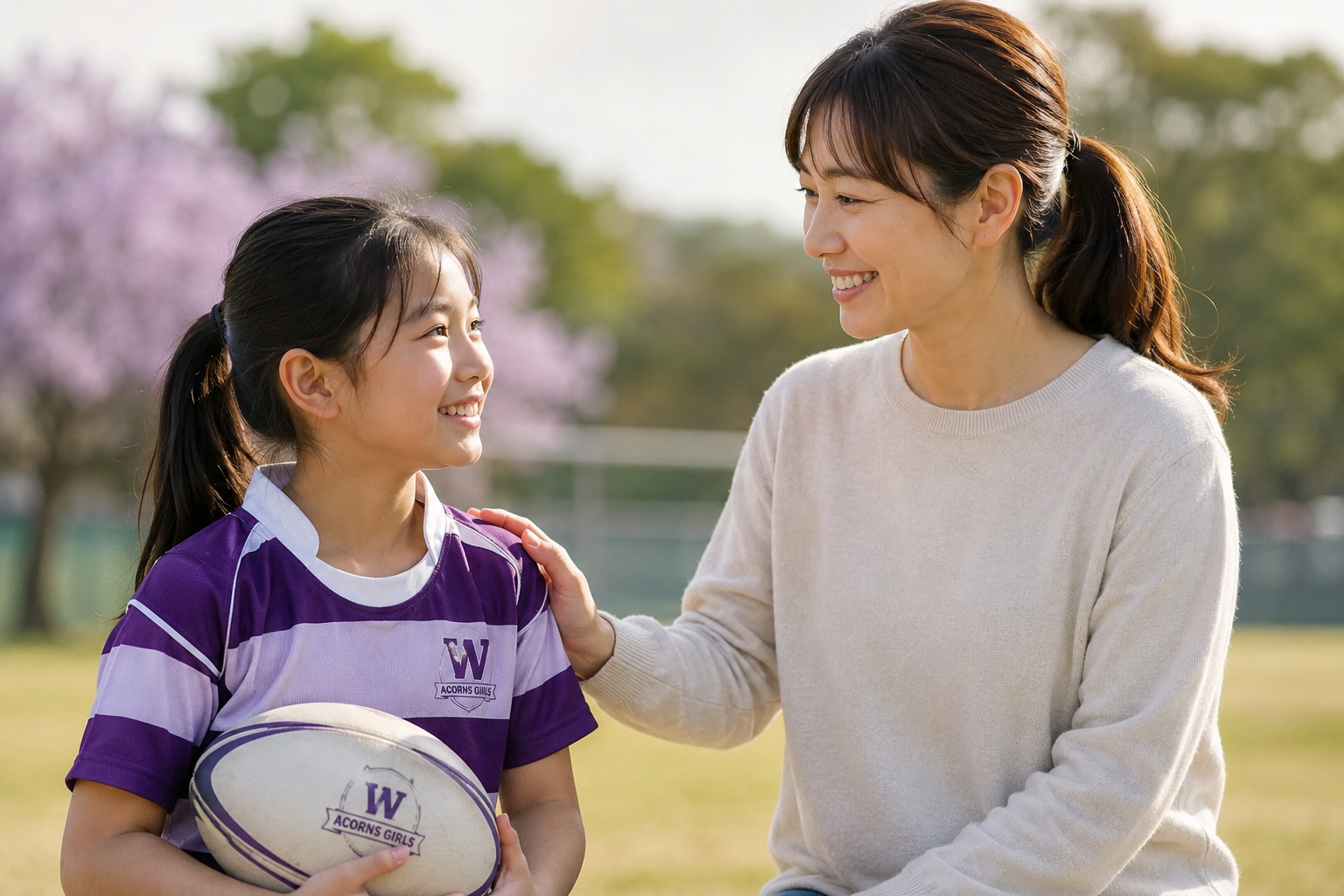 保護者と子ども